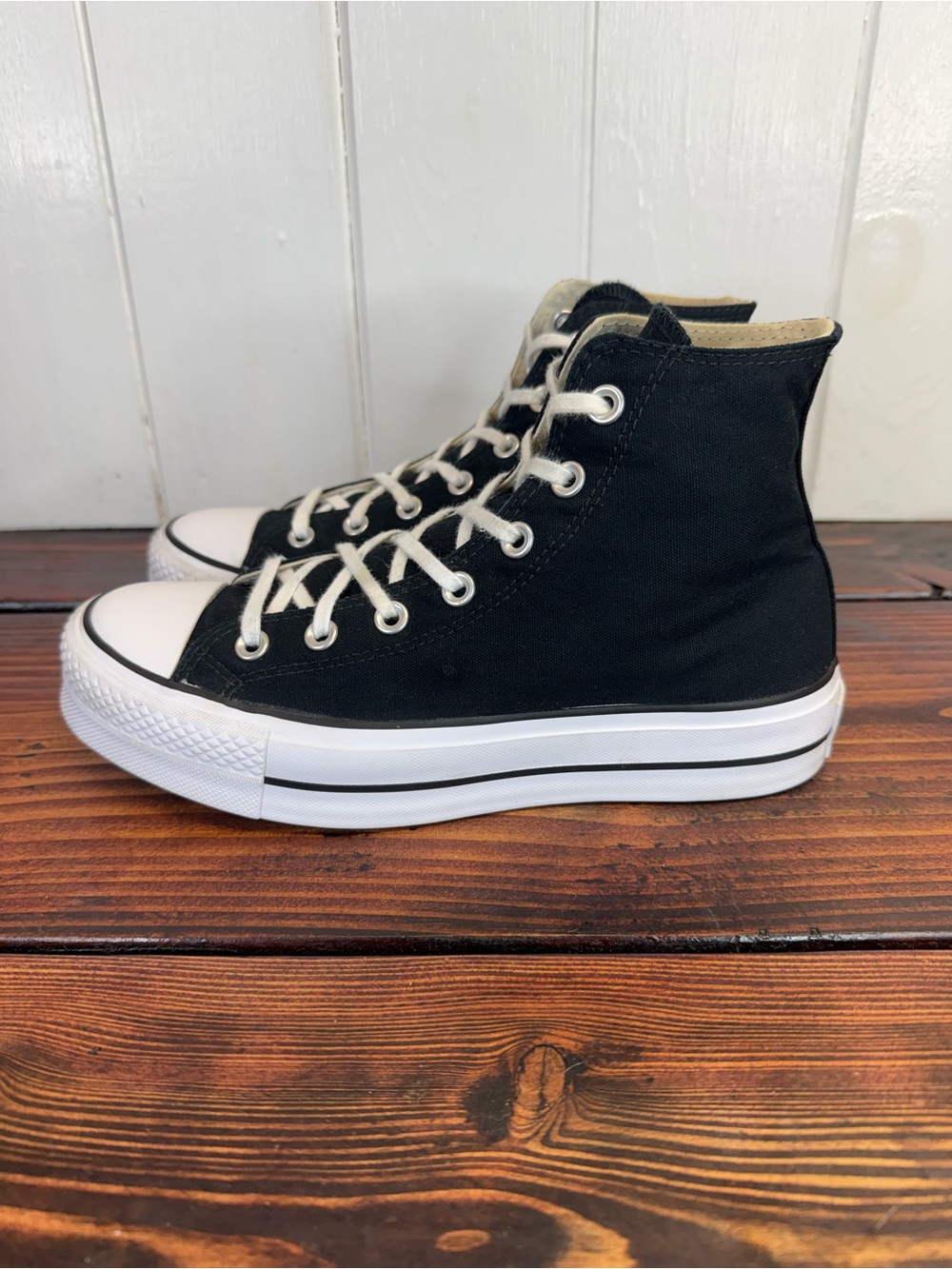 Converse Chuck Taylor All Star Lift Platform High Top Black Women’s Size 8.5